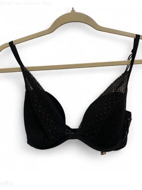 Victoria’s Secret Black Plunge Bra